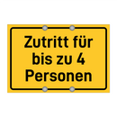 Zutritt für bis zu 4 Personen & Zutritt für bis zu 4 Personen & Zutritt für bis zu 4 Personen