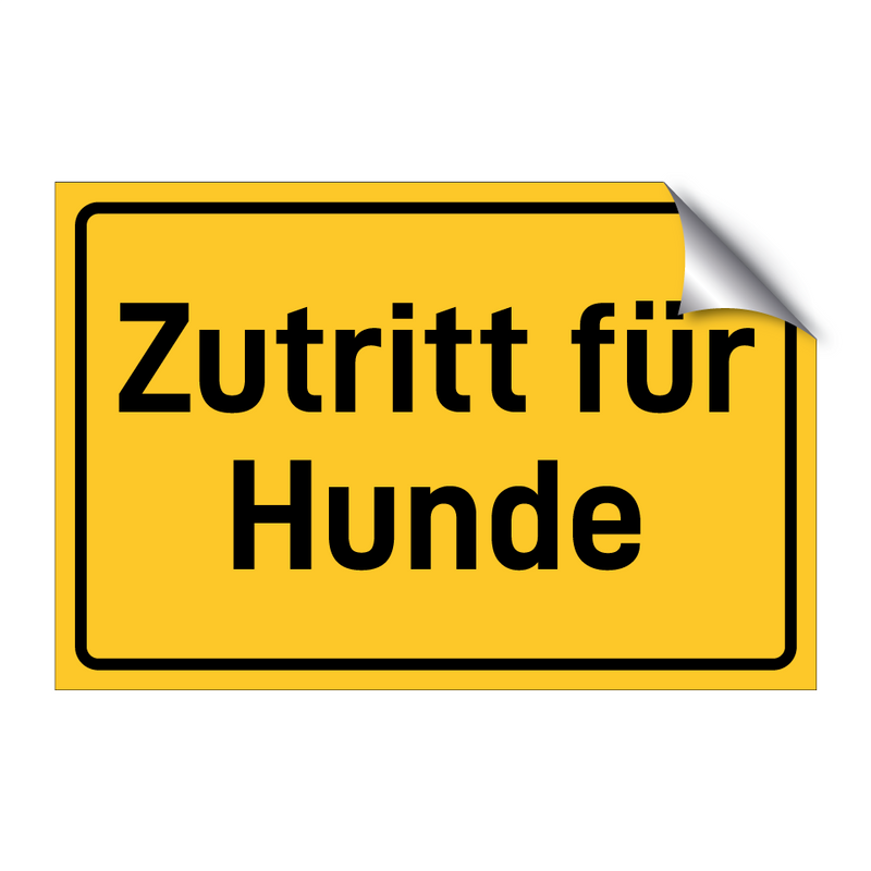 Zutritt für Hunde & Zutritt für Hunde & Zutritt für Hunde & Zutritt für Hunde