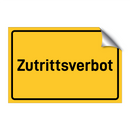 Zutrittsverbot & Zutrittsverbot & Zutrittsverbot & Zutrittsverbot