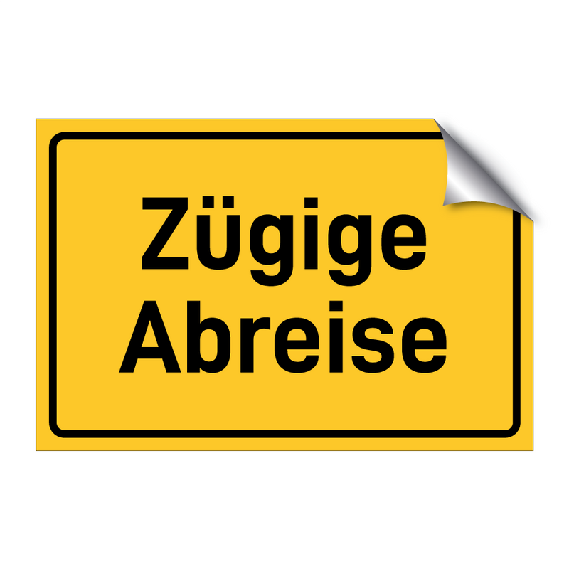 Zügige Abreise & Zügige Abreise & Zügige Abreise & Zügige Abreise