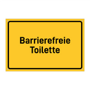Barrierefreie Toilette