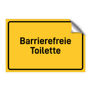 Barrierefreie Toilette