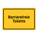 Barrierefreie Toilette