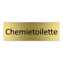 Chemietoilette
