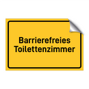 Barrierefreies Toilettenzimmer