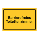 Barrierefreies Toilettenzimmer