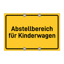 Abstellbereich für Kinderwagen