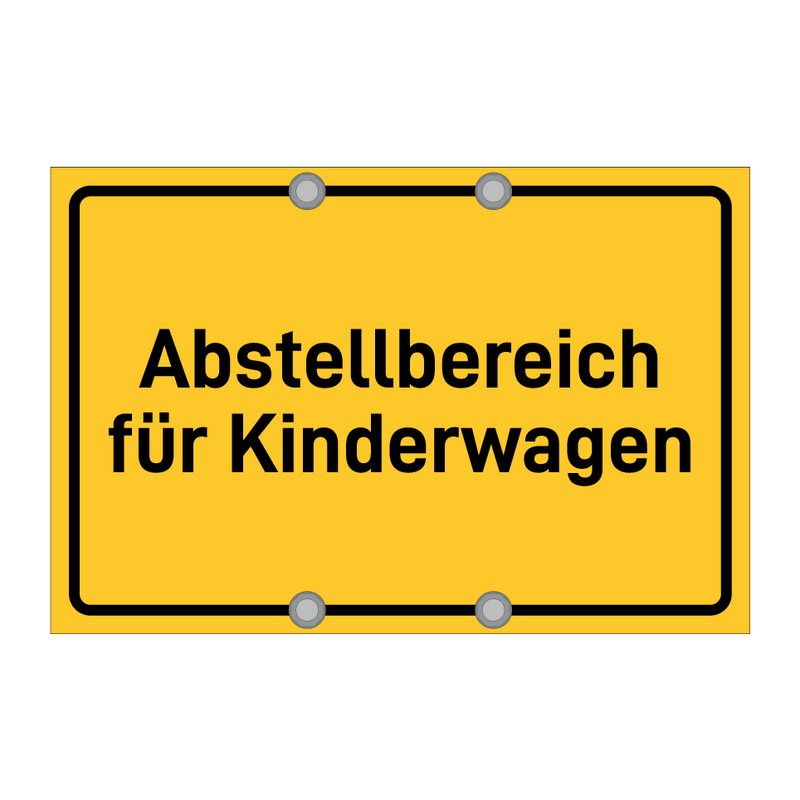 Abstellbereich für Kinderwagen