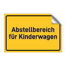 Abstellbereich für Kinderwagen