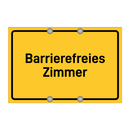 Barrierefreies Zimmer