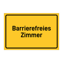 Barrierefreies Zimmer
