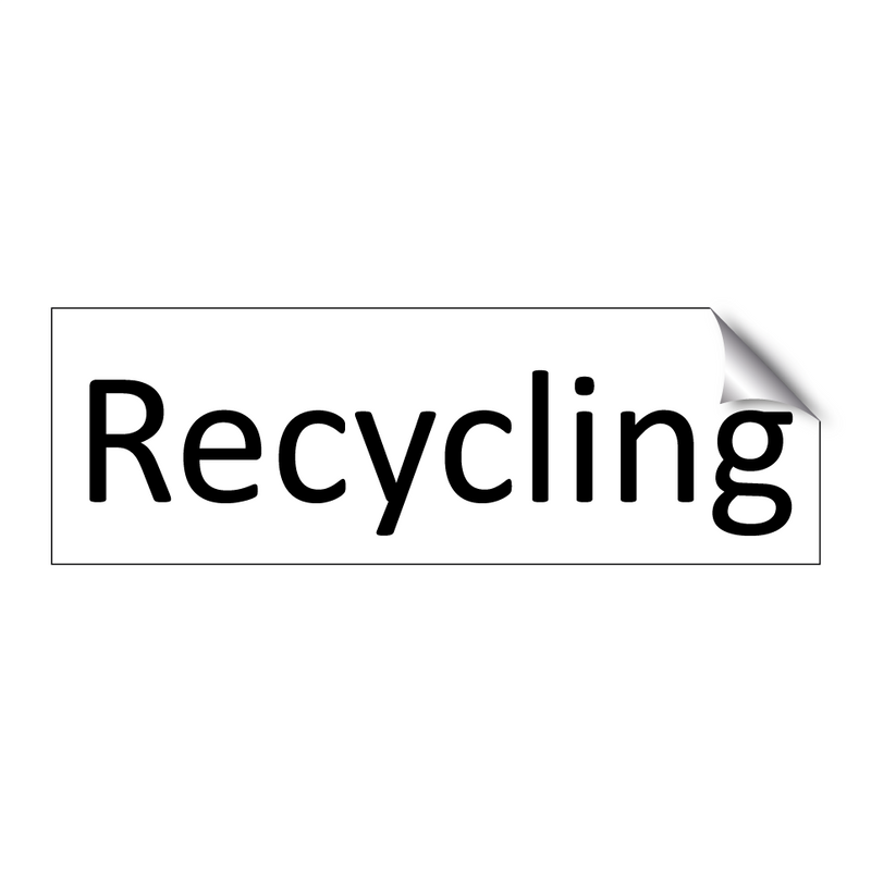 Recycling
