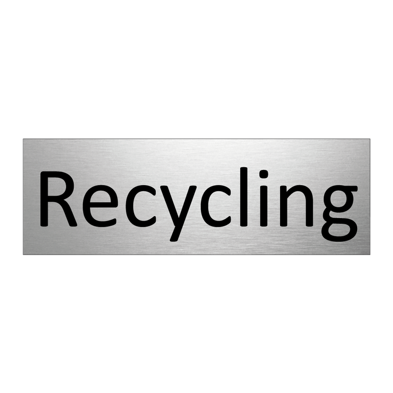Recycling