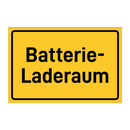 Batterie- Laderaum