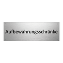 Aufbewahrungsschränke
