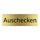 Auschecken