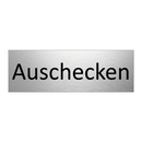 Auschecken