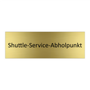 Shuttle-Service-Abholpunkt