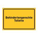 Behindertengerechte Toilette