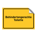 Behindertengerechte Toilette