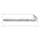 Mädchenumkleideraum