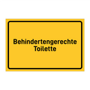 Behindertengerechte Toilette