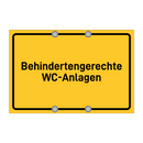 Behindertengerechte WC-Anlagen