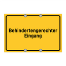 Behindertengerechter Eingang