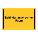 Behindertengerechter Raum