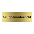 Gruppenunterricht
