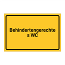 Behindertengerechtes WC