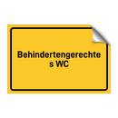 Behindertengerechtes WC