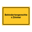 Behindertengerechtes Zimmer
