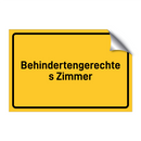 Behindertengerechtes Zimmer