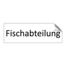 Fischabteilung