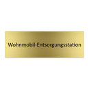 Wohnmobil-Entsorgungsstation