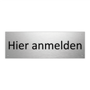 Hier anmelden
