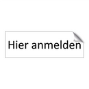 Hier anmelden