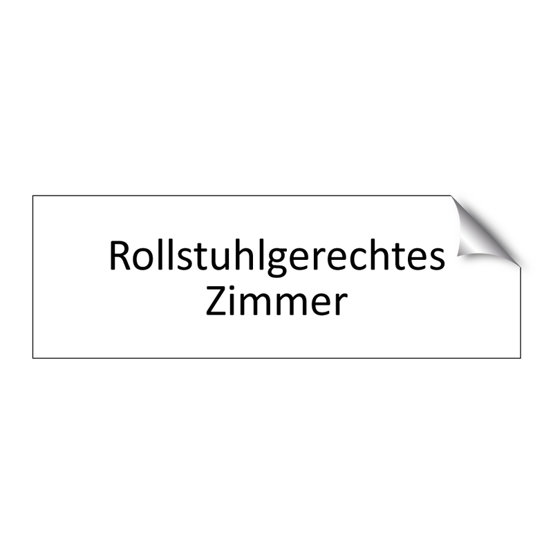 Rollstuhlgerechtes Zimmer