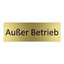 Außer Betrieb