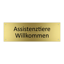 Assistenztiere Willkommen