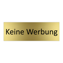 Keine Werbung