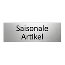 Saisonale Artikel