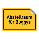 Abstellraum für Buggys