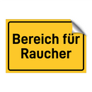 Bereich für Raucher