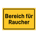 Bereich für Raucher
