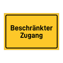 Beschränkter Zugang