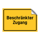 Beschränkter Zugang