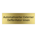Automatisierter Externer Defibrillator innen