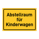 Abstellraum für Kinderwagen